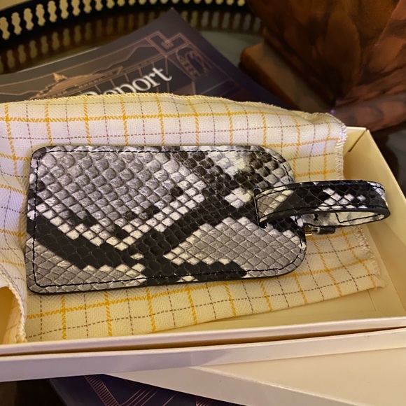 Unisex Graphic Image leather luggage tag - Picture 2 of 4